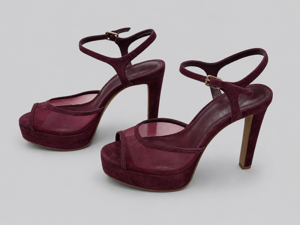 Women’s Poppy Platform Sandals - Bordeaux - Sandal