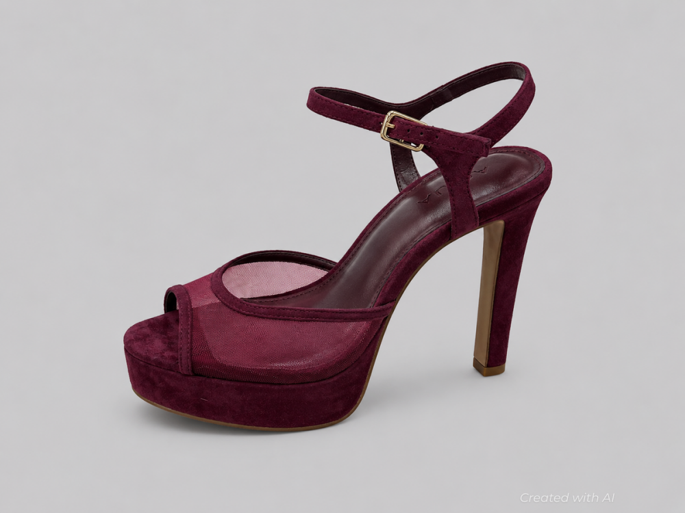 Women’s Poppy Platform Sandals - Bordeaux - Sandal
