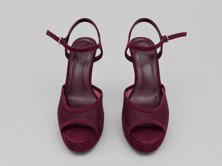Women’s Poppy Platform Sandals - Bordeaux - Sandal