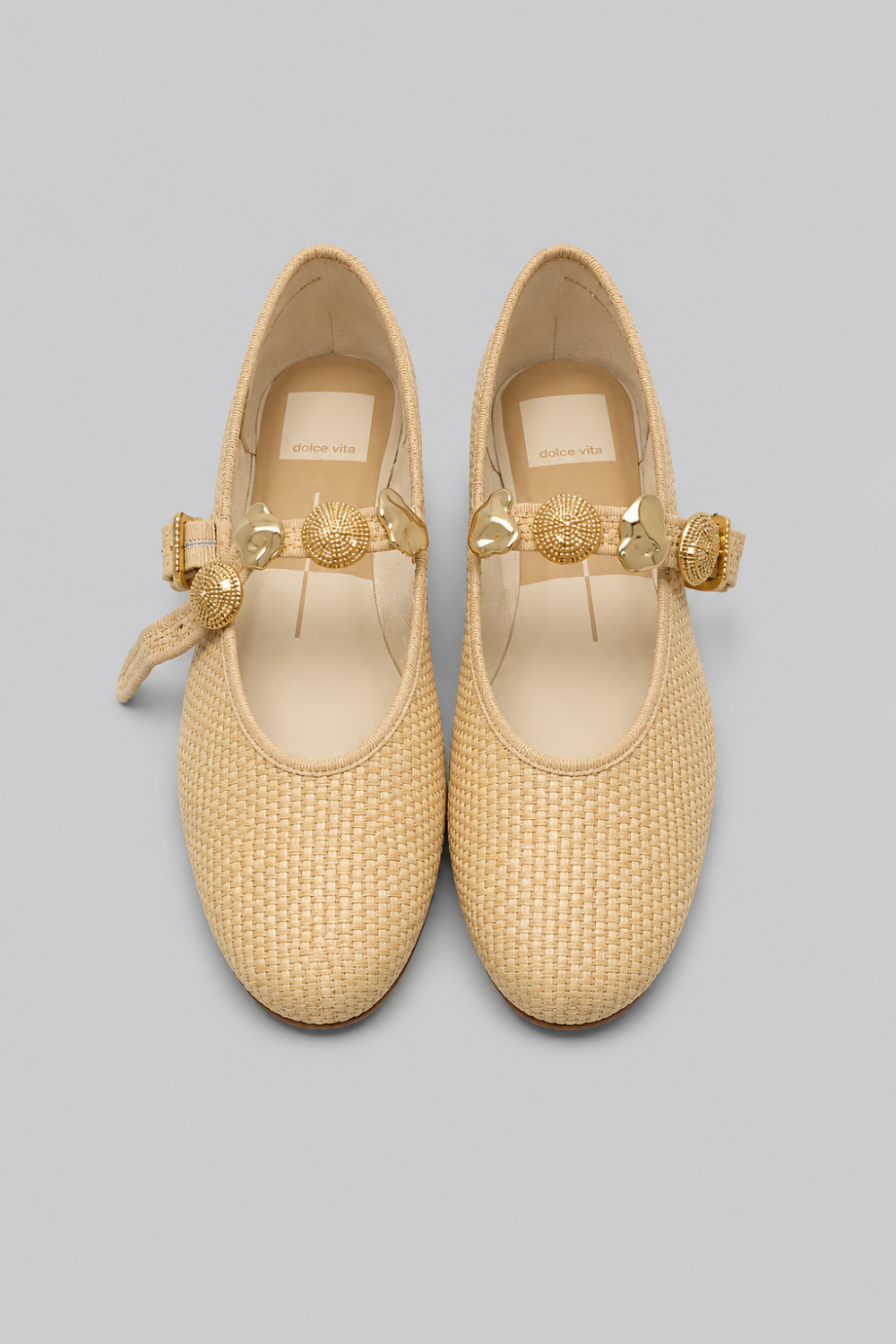 Women’s Relan Embellished Flats - Light Natural - Flats