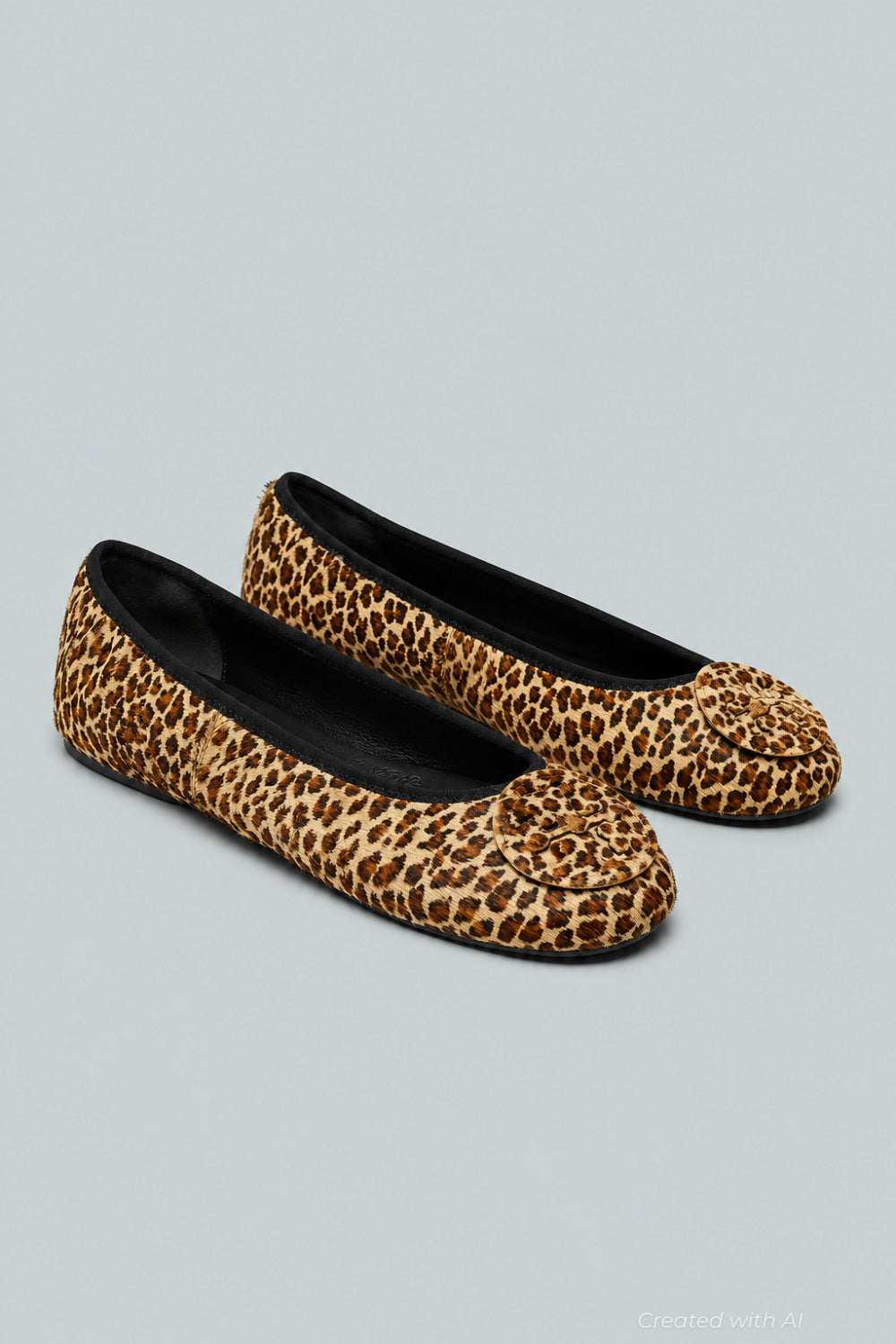 Women’s Reva Travel Ballet - Leopard Multi - 9 - Flats