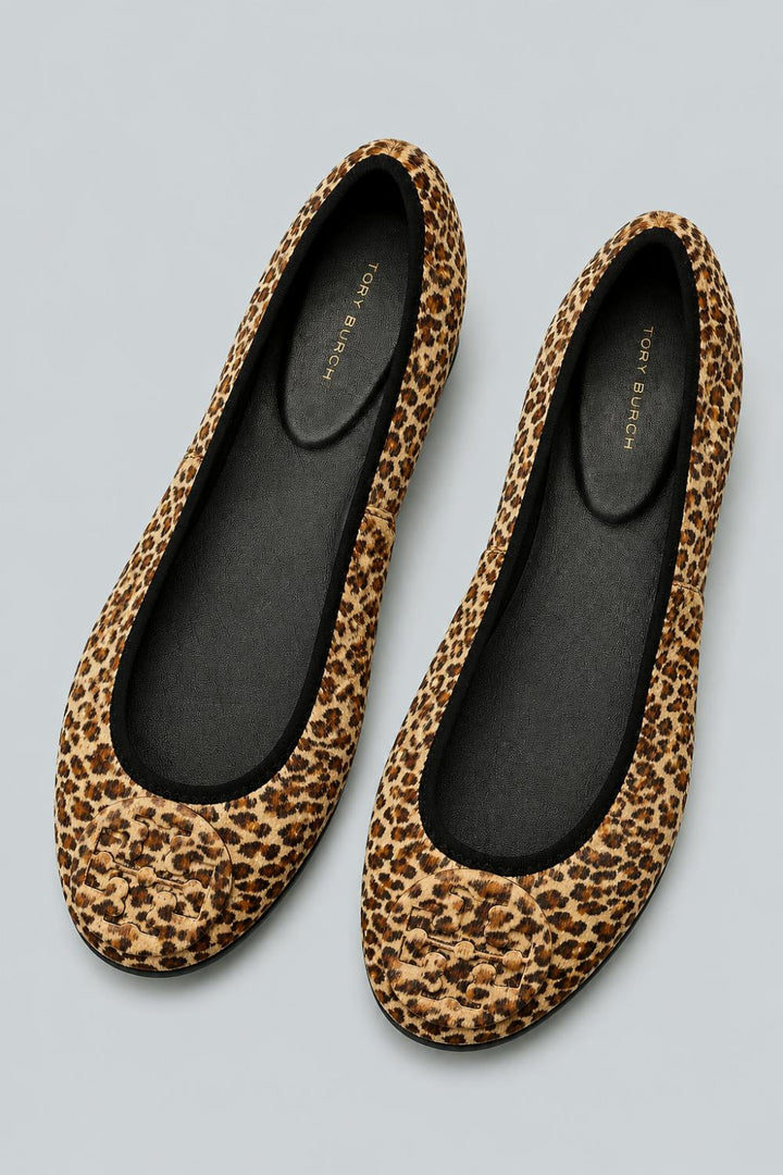 Women’s Reva Travel Ballet - Leopard Multi - 9 - Flats