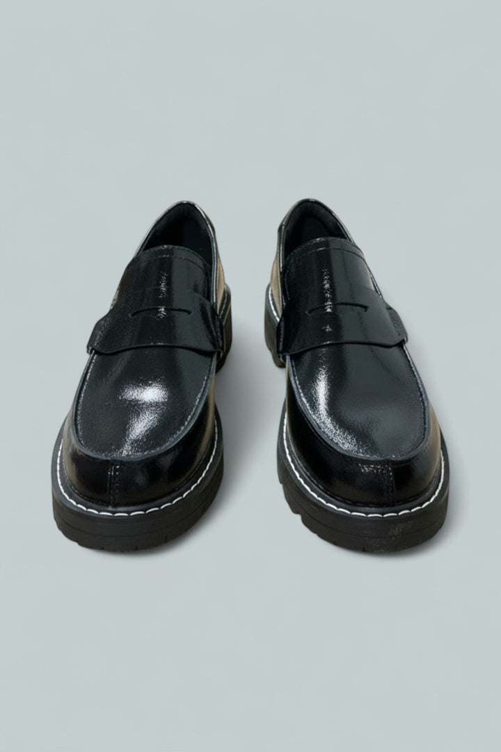 Women’s Revel Ave Loafer Flats - Black/Chalk - 10 - Loafers