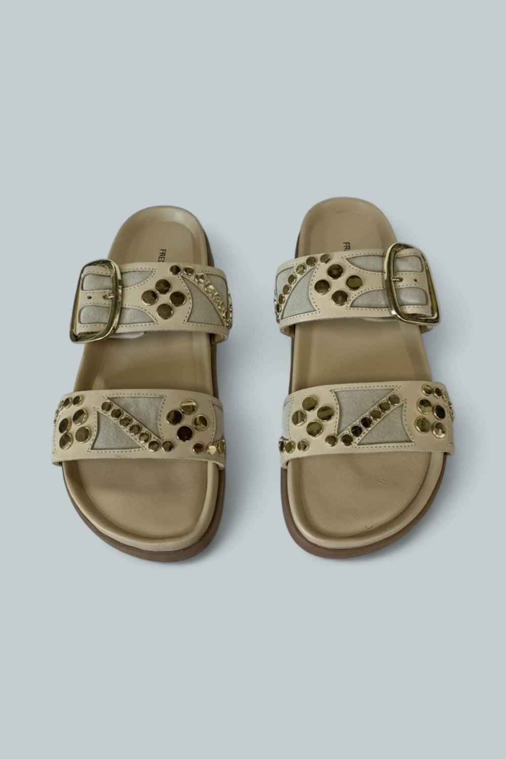 Women’s Revelry Studded Slide Sandals - Plaster - 8.5 US / 38.5 EU - Sandals