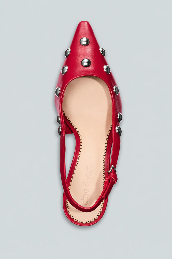 Women’s Rhonda Embellished Pumps - Cherry Rose - US 10 / EU 40 - Slingback
