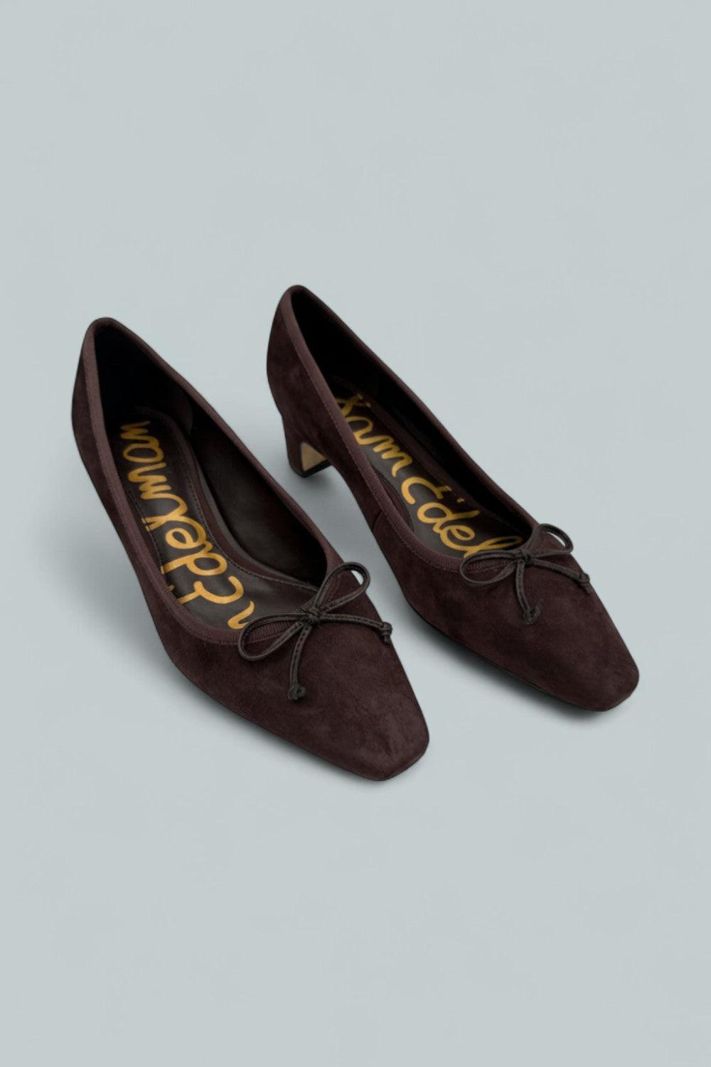 Women’s Rinda Kitten Heel Pumps - Cafe Noir - 7.5 - Pumps