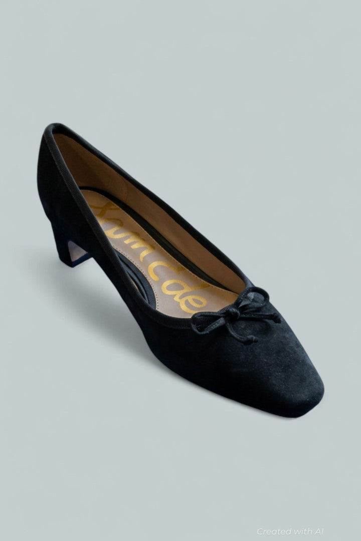 Women’s Rinda Pointed Toe Ballet Heel - Black - 7.5 - Flats