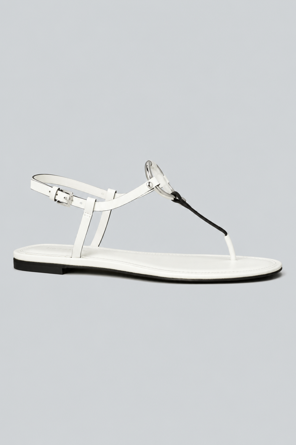 Women’s Ring T-Strap Sandal - Bianco - 9.5 M - Sandal