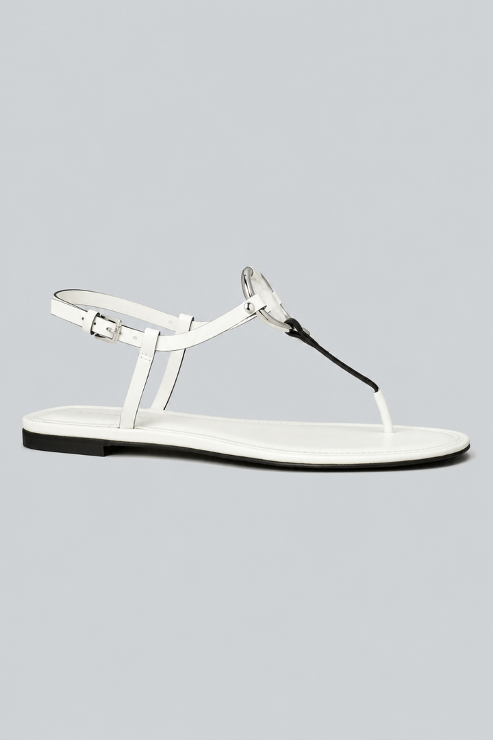 Women’s Ring T-Strap Sandal - Bianco - 9.5 M - Sandal