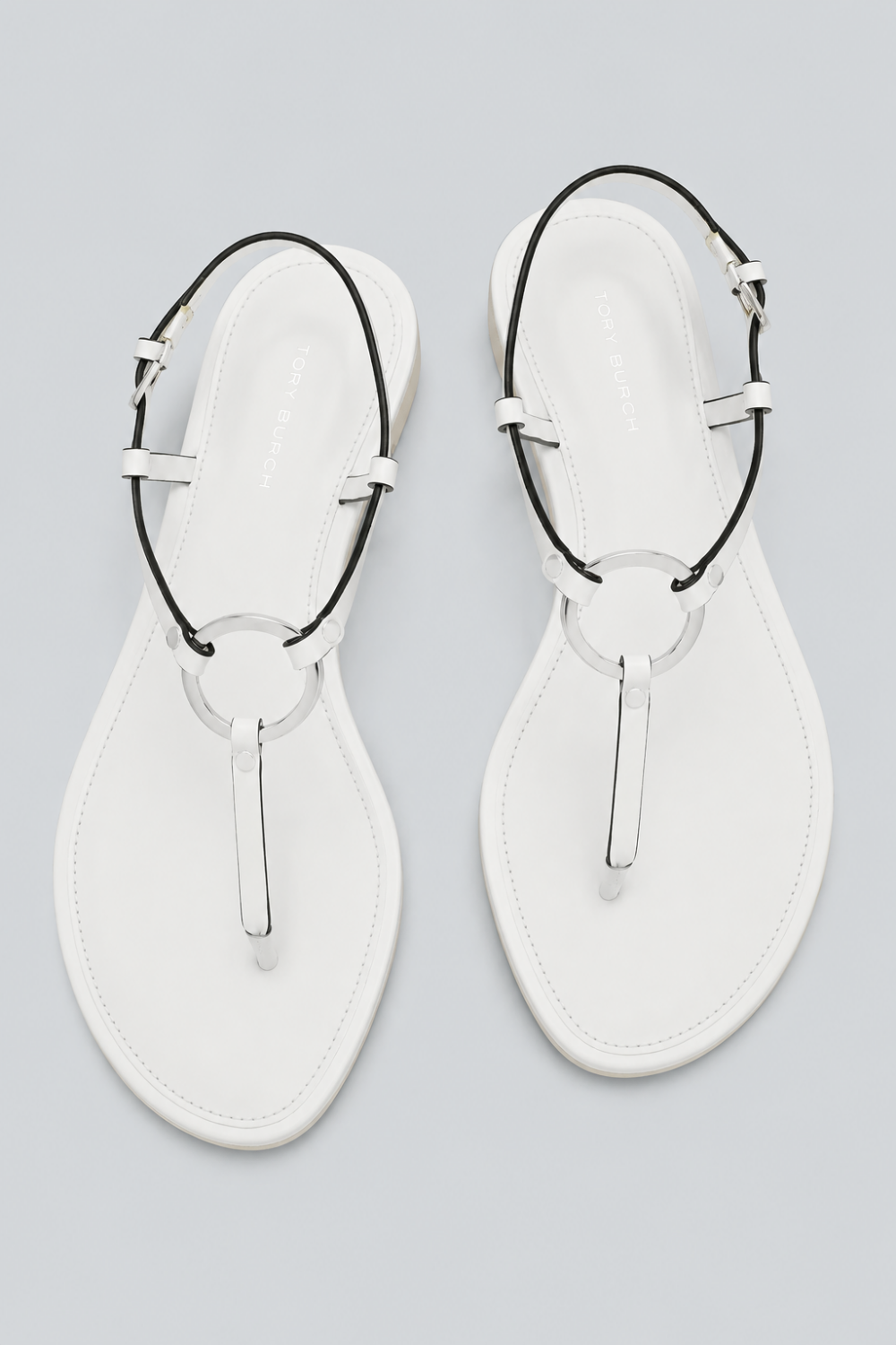 Women’s Ring T-Strap Sandal - Bianco - 9.5 M - Sandal