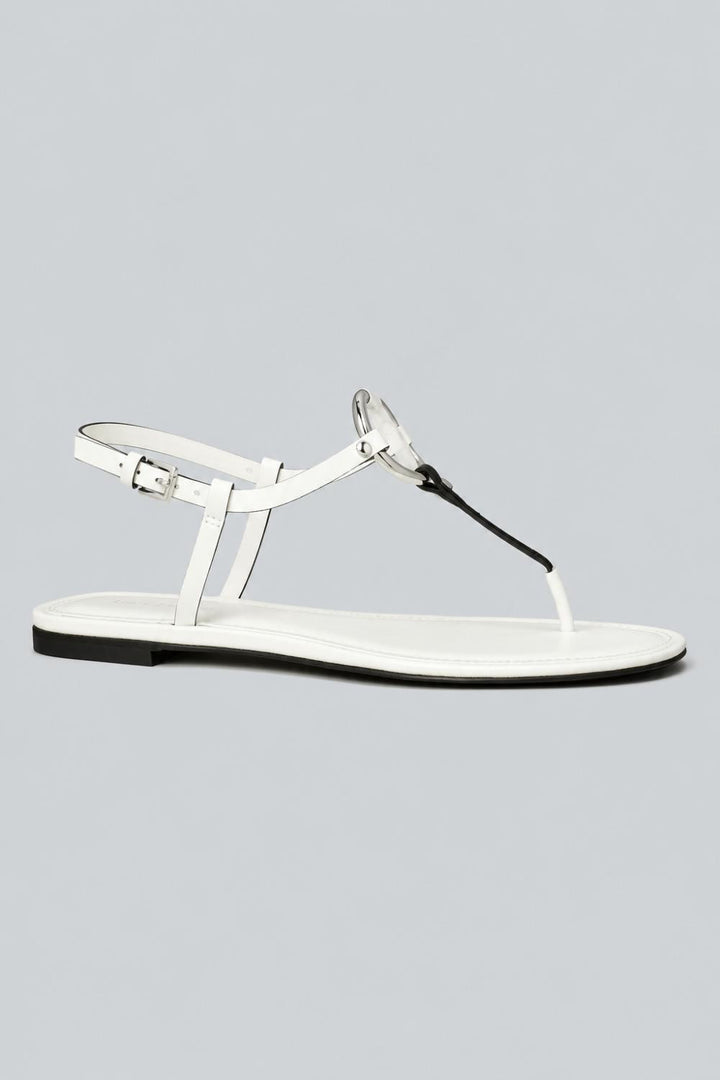 Women’s Ring T-Strap Sandal - Bianco - 9.5 M - Sandal