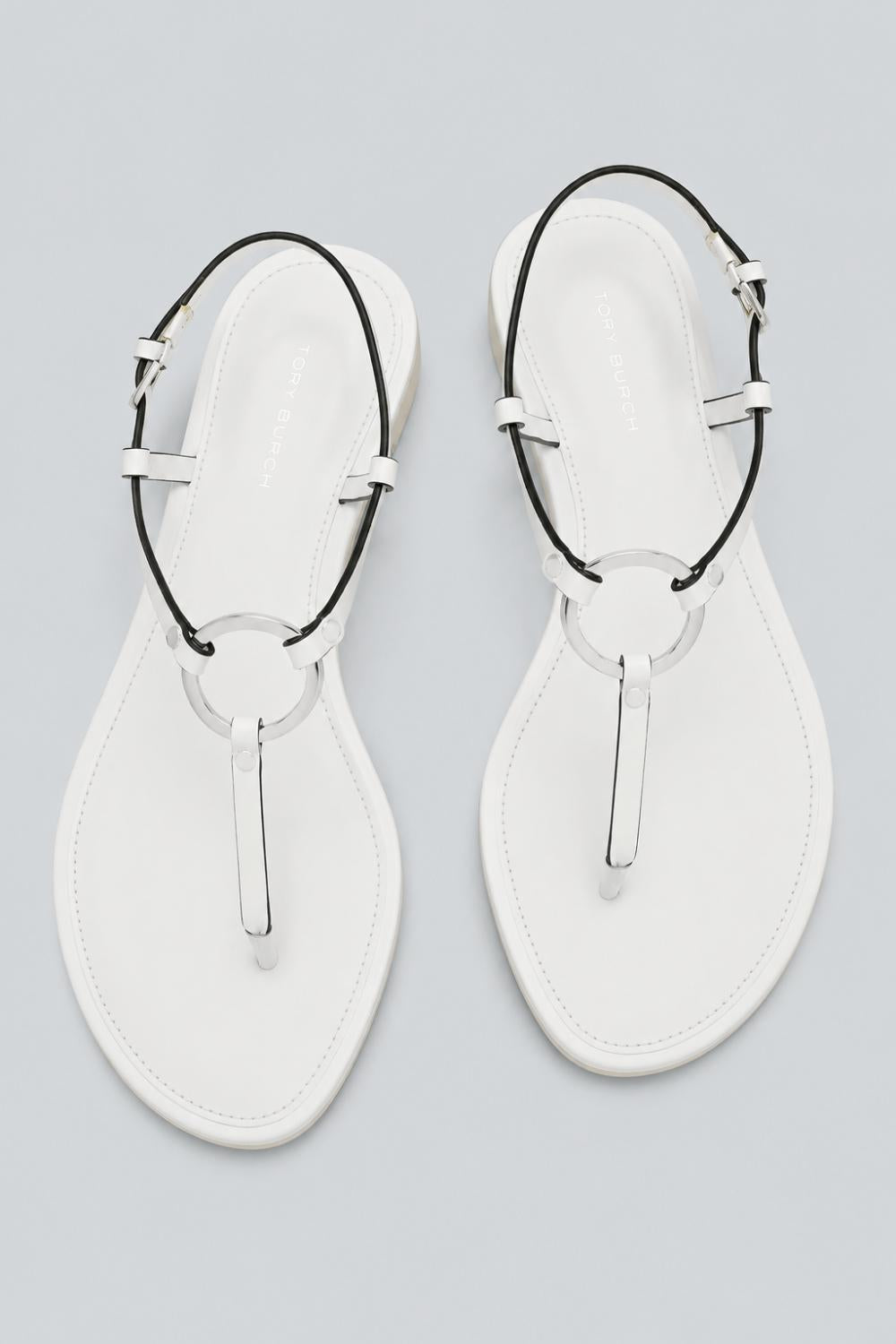 Women’s Ring T-Strap Sandal - Bianco - 9.5 M - Sandal