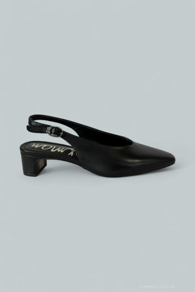 Women’s Ronnie Slingbacks - Black - 7 - Pumps