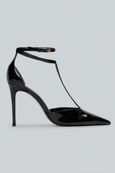 Women’s Ruby Pumps - Black - 6.5 US / 36.5 EU - Heels