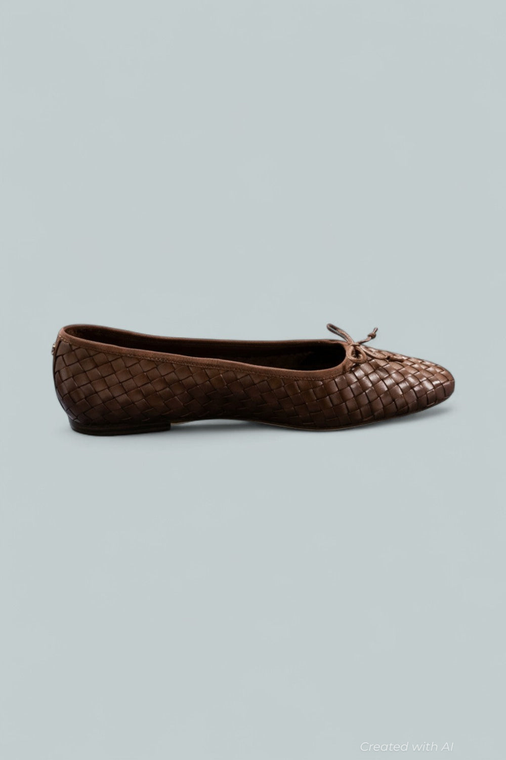 Women’s Ruthie Leather Ballet Flats - Terazzo Brown - Flats