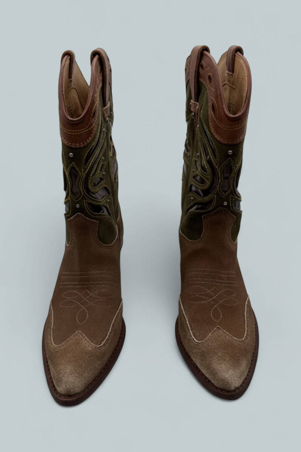 Women’s Rylin Cowboy Boots - Light Terra - 7.5 - Boots
