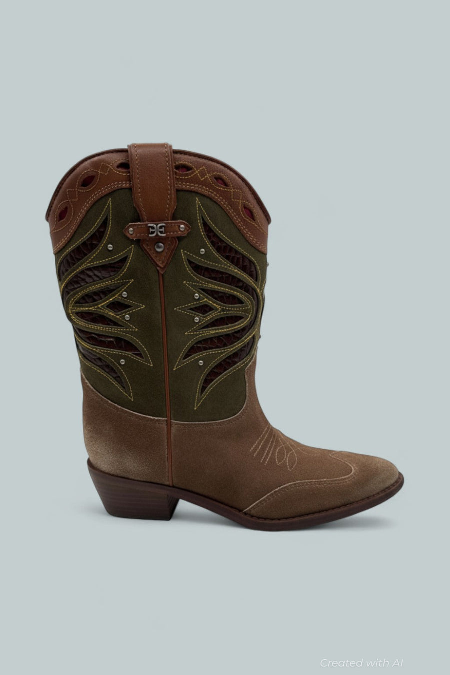 Women’s Rylin Cowboy Boots - Light Terra - 7.5 - Boots