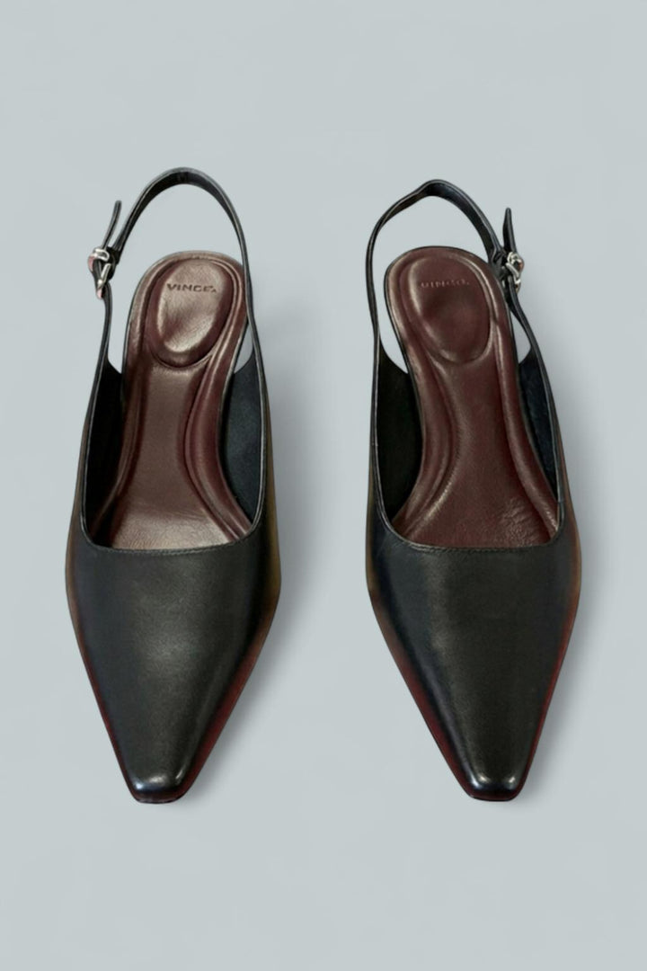 Women’s Sabra Pointed Pumps - Black - Stiletto