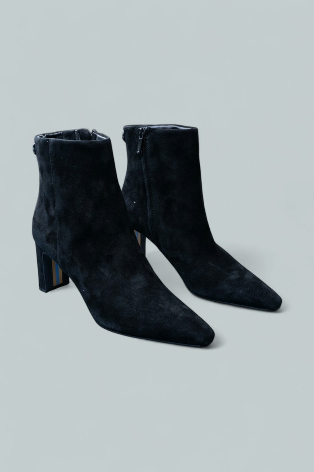 Women’s Saige Heel Ankle Booties - Black - Booties