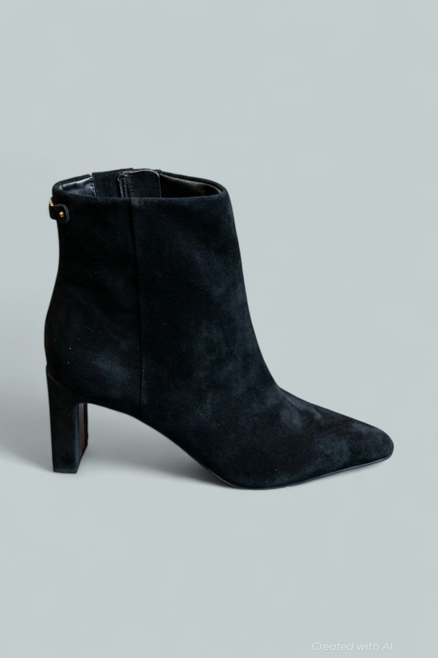 Women’s Saige Heel Ankle Booties - Black - Booties
