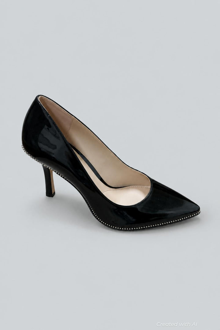 Women’s Samantha Pump - Charcoal/Black - 10 - Heels