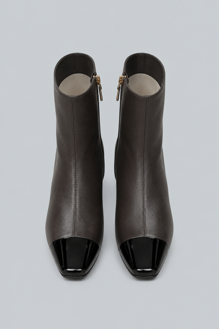Women’s Sambi Block Heel Booties - T Moro - 5 - Bootie