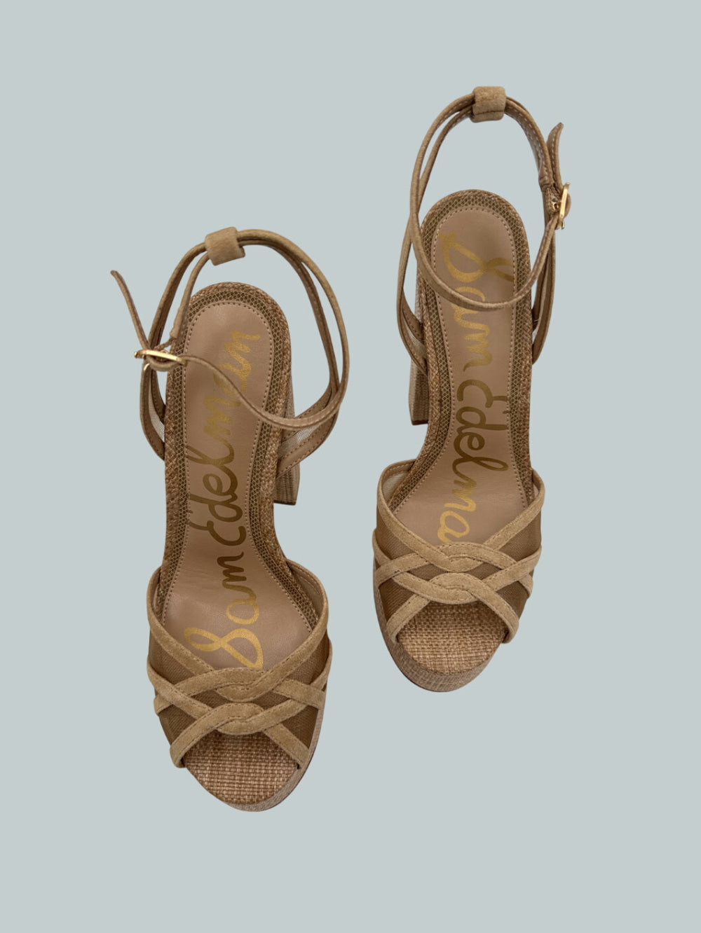 Women’s Sandy Block Heel Platform Sandals - Cyprus Tan - Sandal