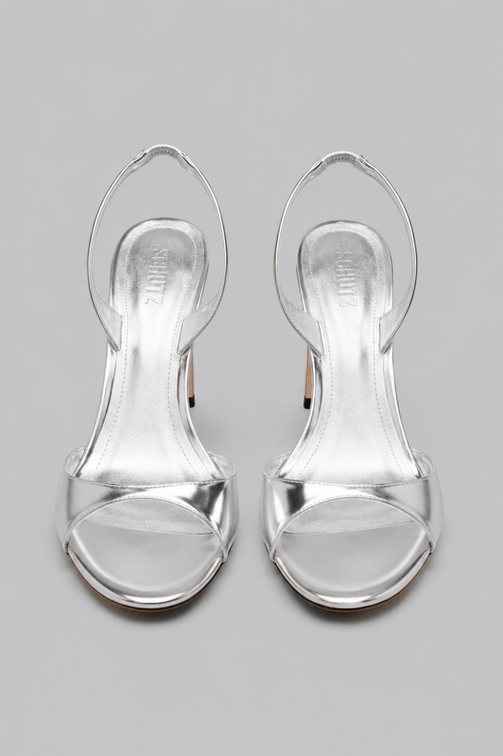 Women’s Scarlett Slingback Sandals - Prata - Slingback