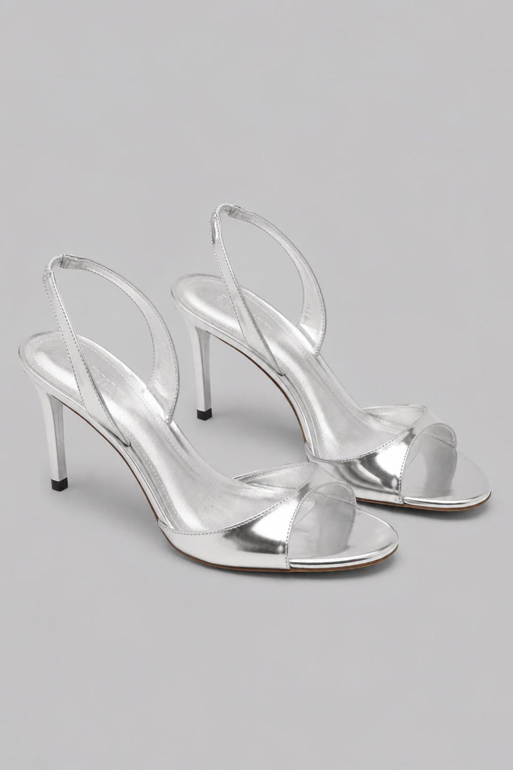 Women’s Scarlett Slingback Sandals - Prata - Slingback