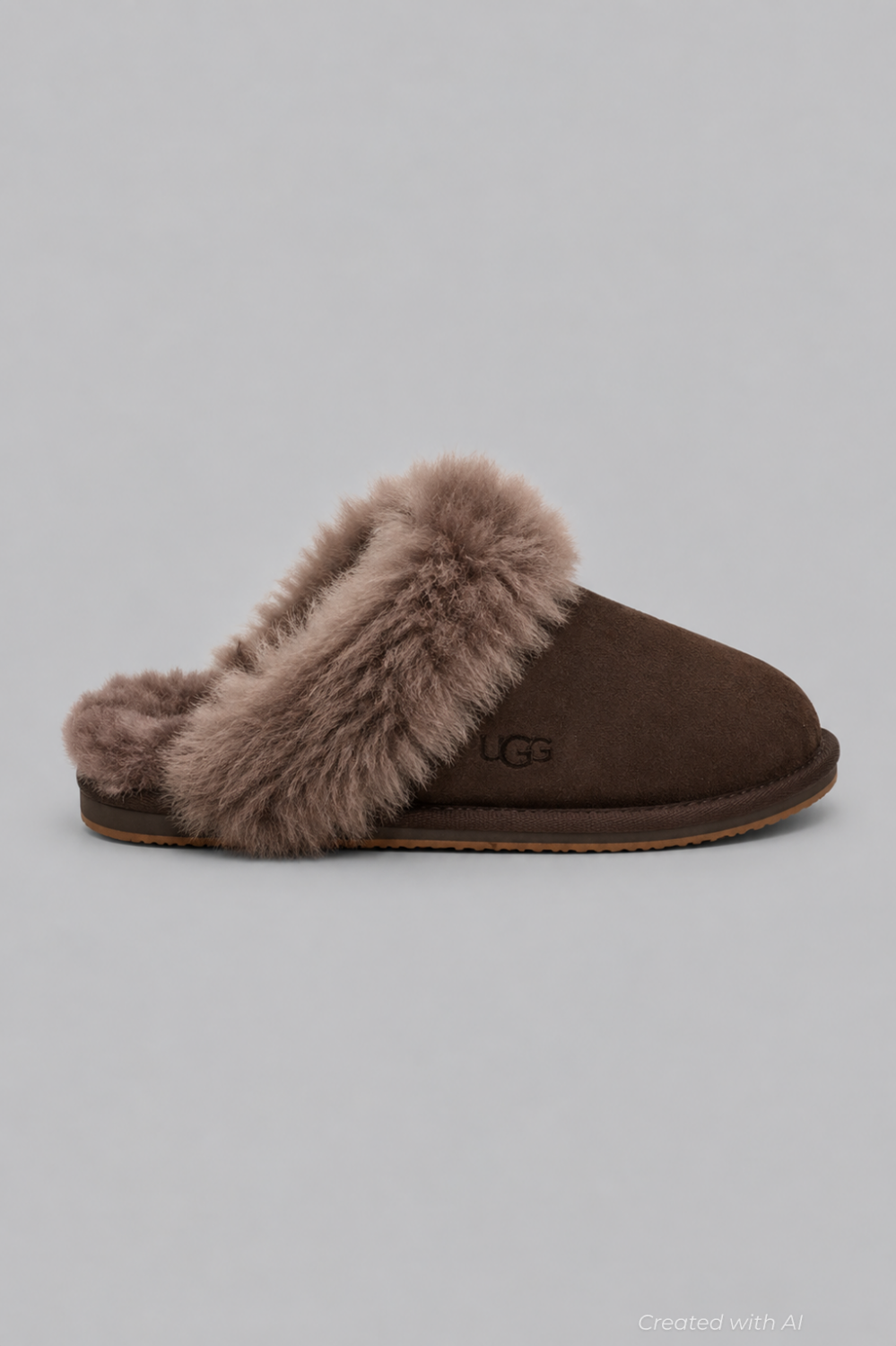 Women’s Scuff Sis Shearling Mule Slippers - Dusted Cocoa - Mules