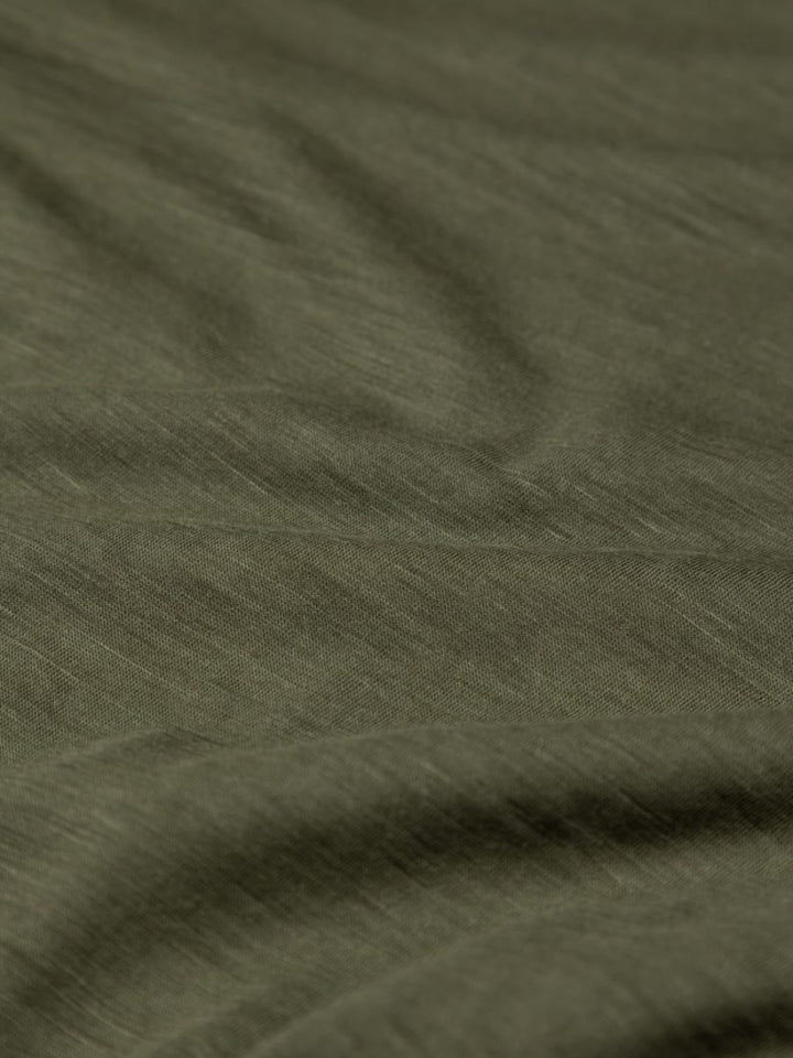 Women’s Seeker Merino Scoop Neck T-Shirt - Olive - T-shirt