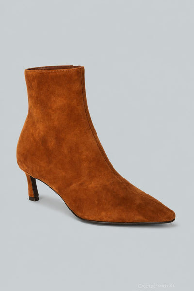 Women’s Selma Boots - Chestnut Suede - Boots