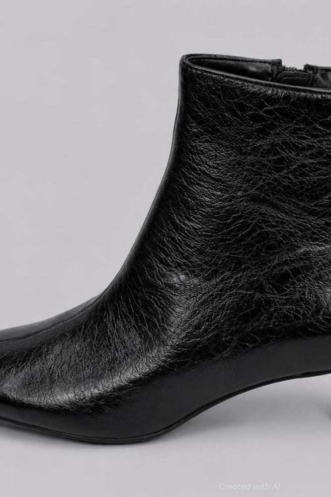 Women’s Selma Boots Exclusive - Black Leather - 8 - Boots