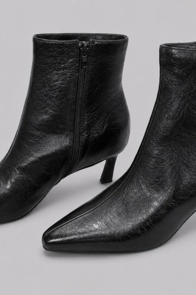 Women’s Selma Boots Exclusive - Black Leather - 8 - Boots