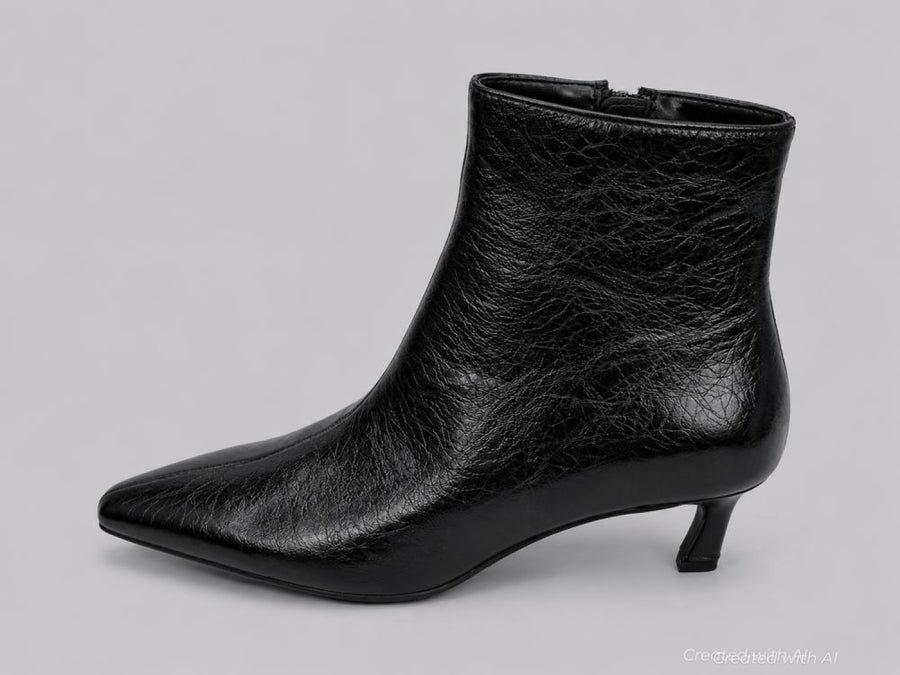 Women’s Selma Boots Exclusive - Black Leather - 8 - Boots