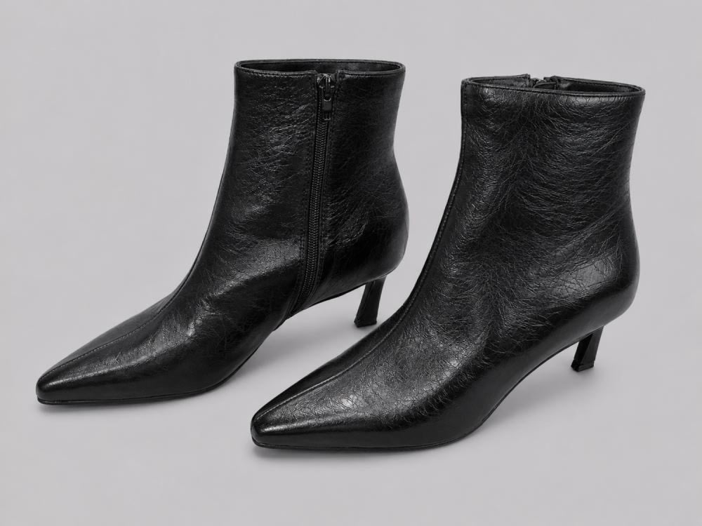 Women’s Selma Boots Exclusive - Black Leather - 8 - Boots