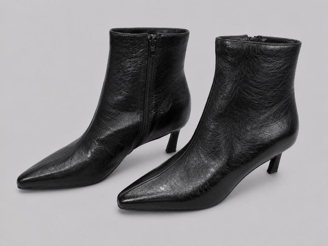 Women’s Selma Boots Exclusive - Black Leather - 8 - Boots