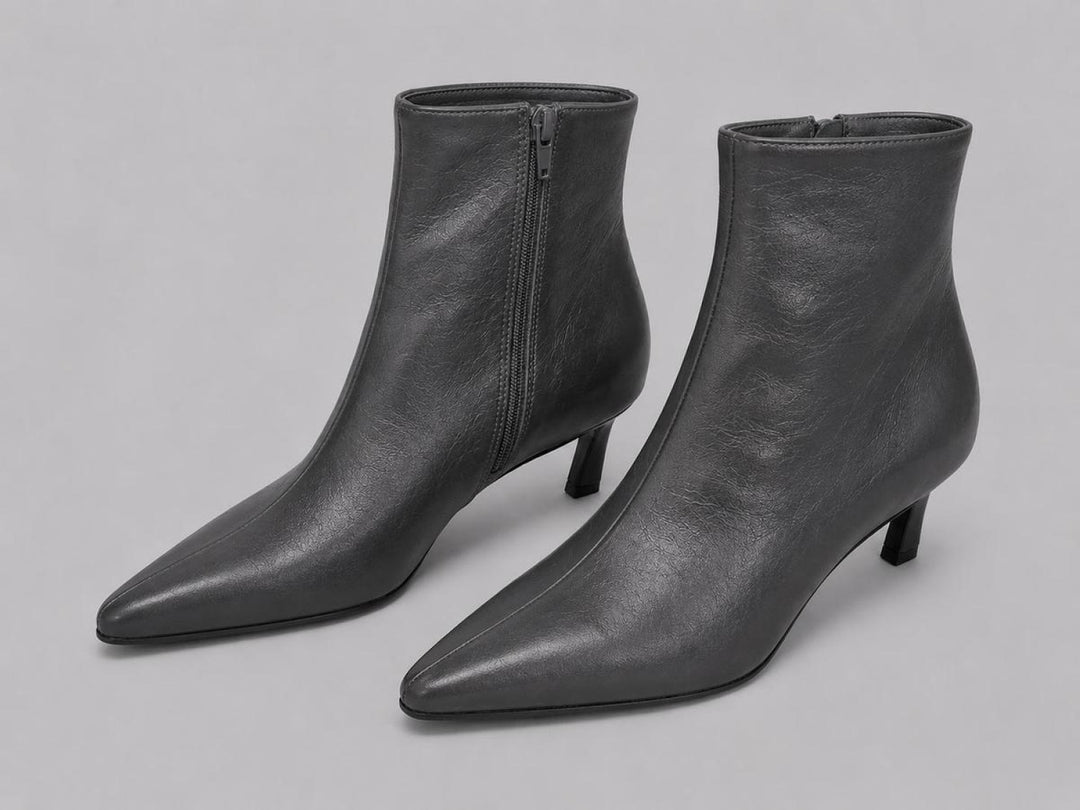 Women’s Selma Boots Exclusive - Gray Leather - 8.5 US - Boots