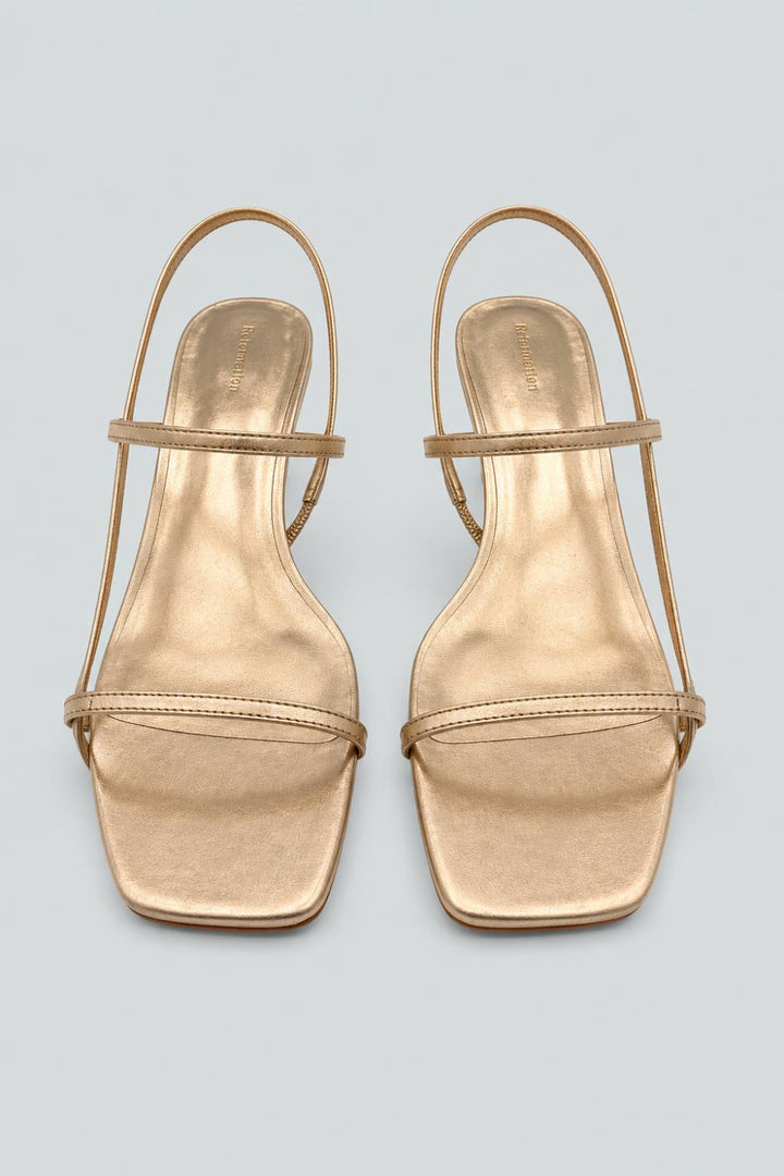 Women’s Serenity Bare Sandals - Gold - 8.5 - Sandals