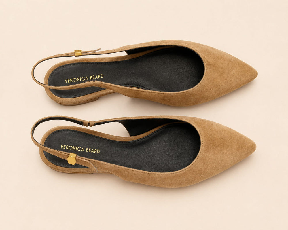 Women’s Shina Slingback Flats - Hazelwood - 7 - Slingback