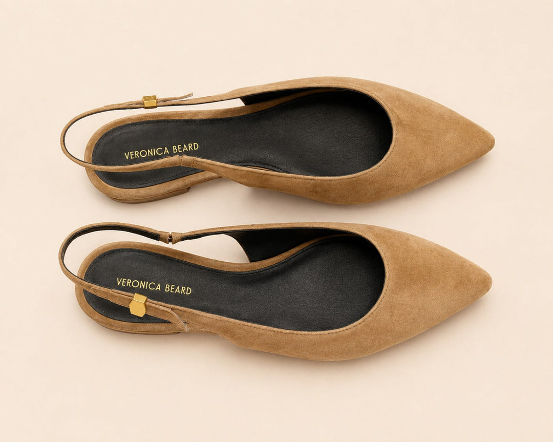 Women’s Shina Slingback Flats - Hazelwood - 7 - Slingback