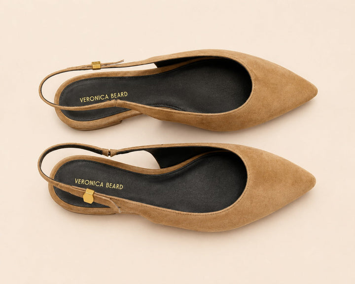 Women’s Shina Slingback Flats - Hazelwood - 7 - Slingback