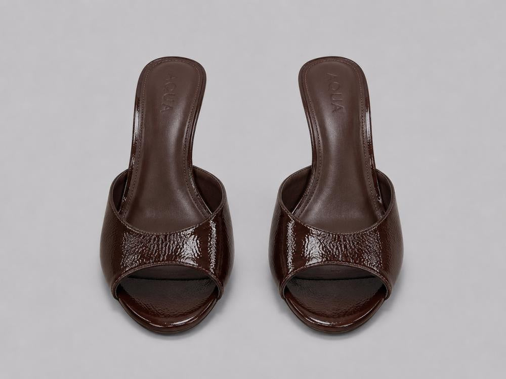 Women’s Shrn Sandals - Brown Patent - 7.5 - Sandal