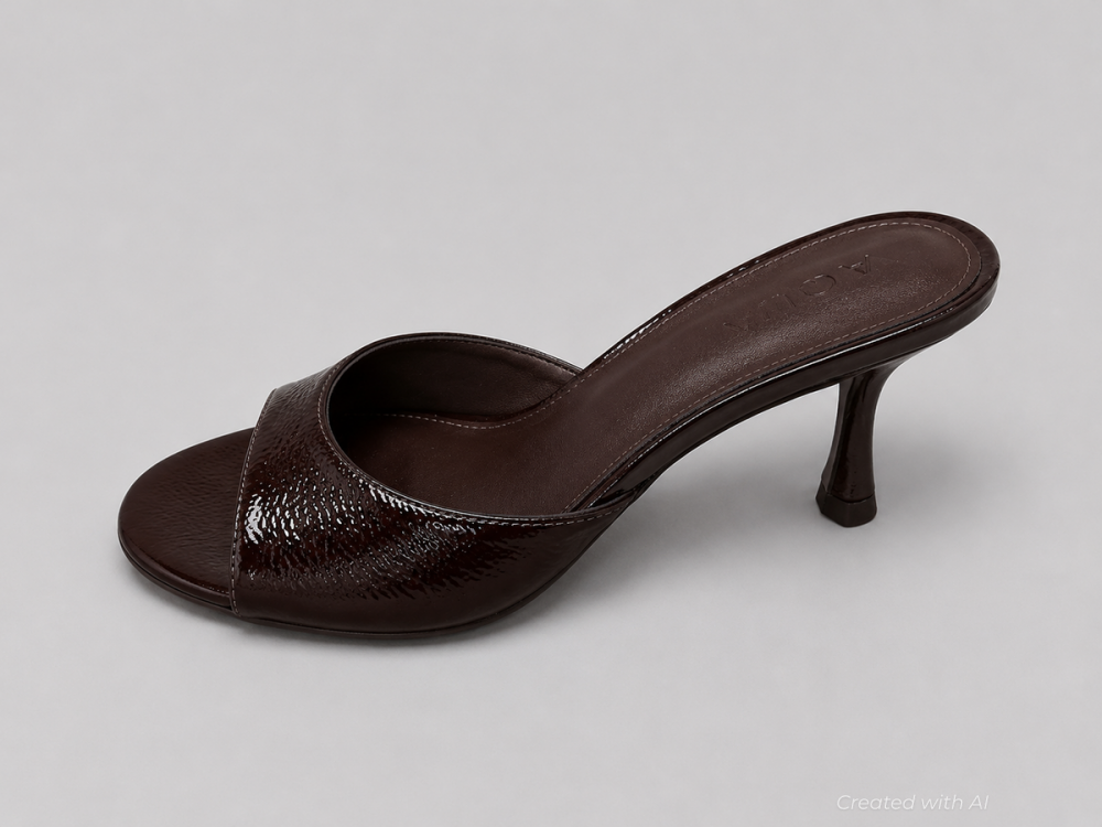 Women’s Shrn Sandals - Brown Patent - 7.5 - Sandal