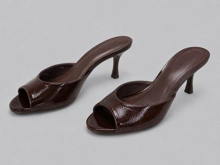 Women’s Shrn Sandals - Brown Patent - 7.5 - Sandal