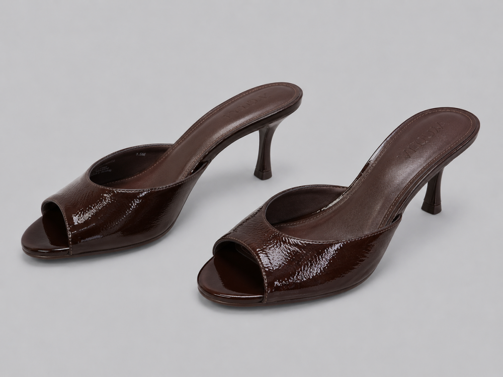 Women’s Shrn Sandals - Brown Patent - 7.5 - Sandal