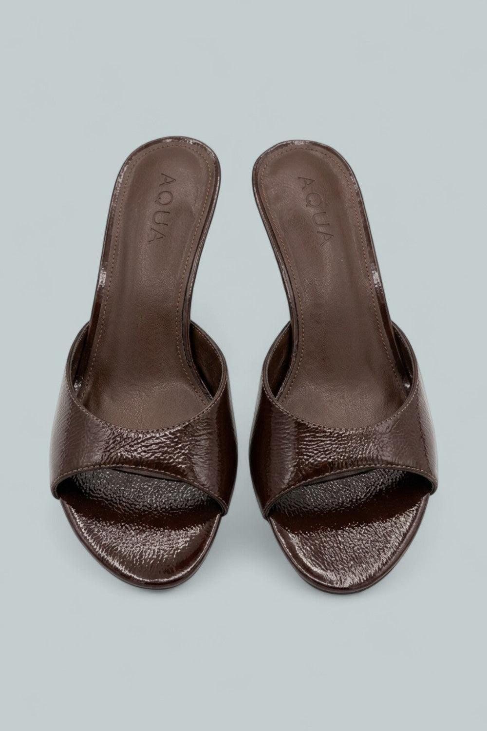Women’s Shrn Sandals - Brown Patent - Sandals