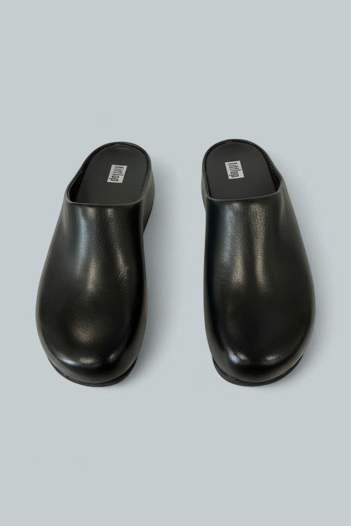 Women’s Shuv Leather Clogs - Black - UK 6 - Clog
