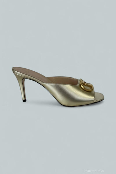 Women’s Slides - Platinum - 6.5 US / 36.5 EU - Sandals