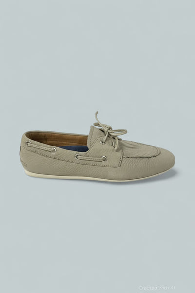 Women’s Slimboat Boat Shoes - Light Grey - 7.5 - Loafers